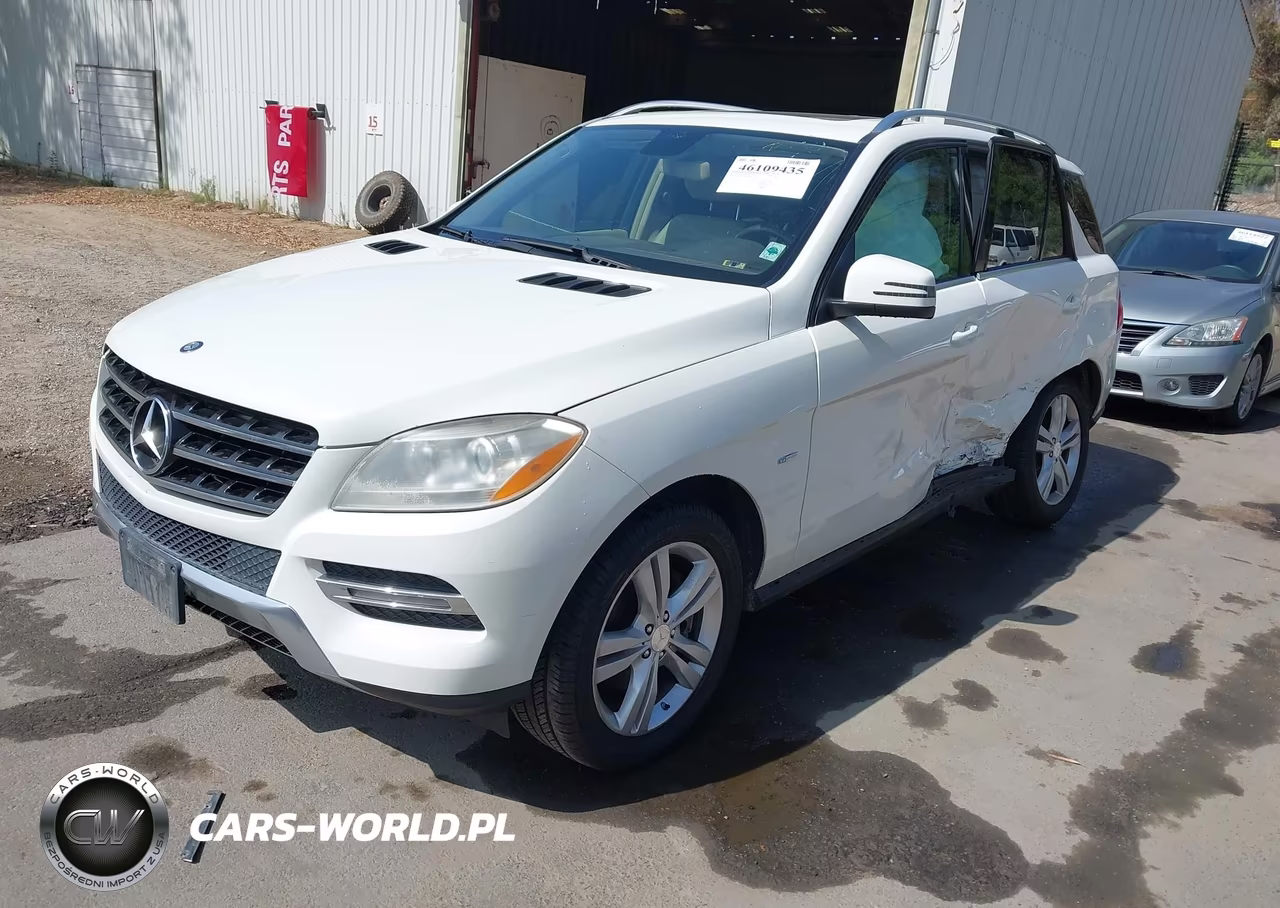 2012 Mercedes-Benz Ml 350 4Matic VIN:4JGDA5HB3CA005804 - 2