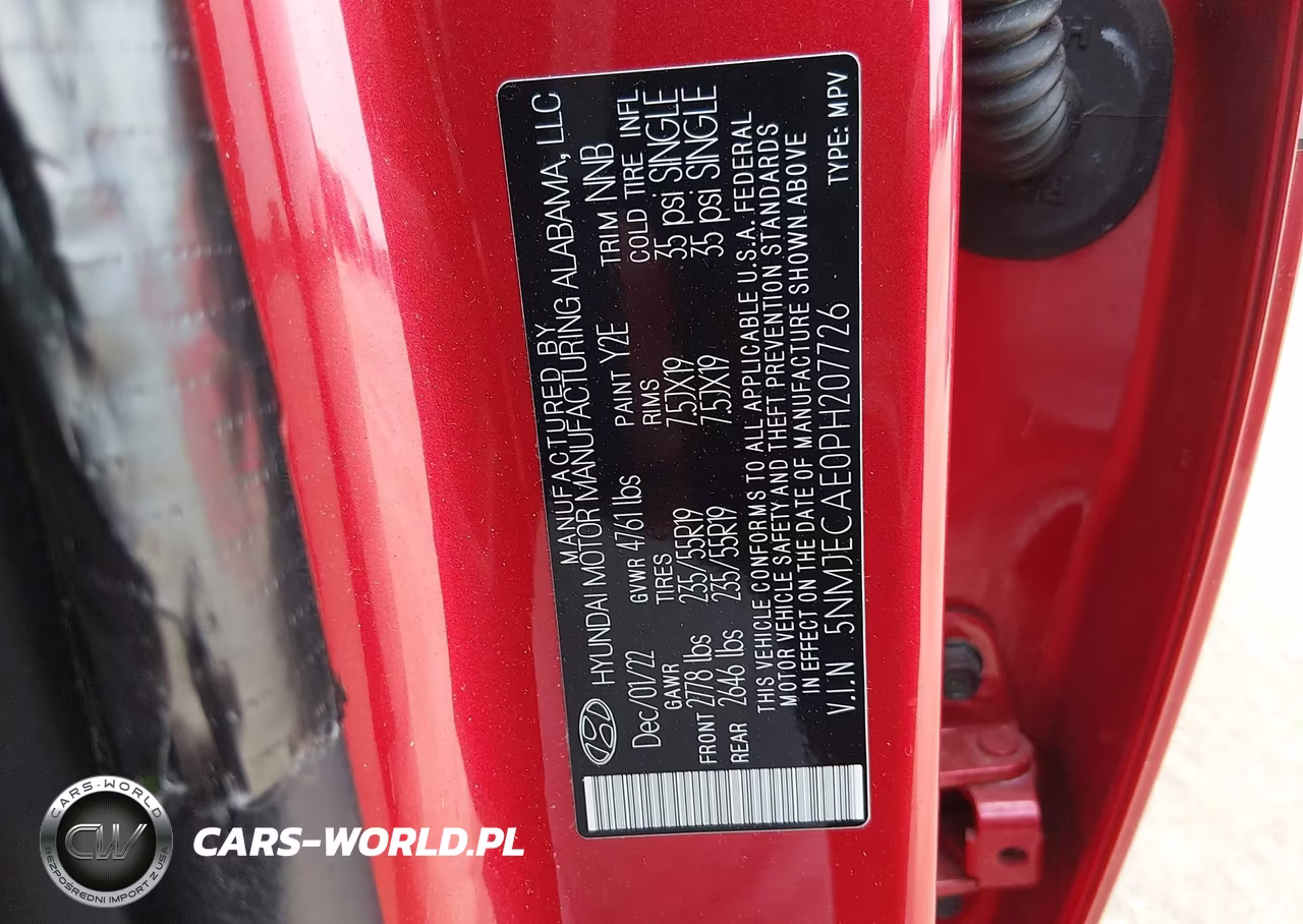 2023 Hyundai Tucson Limited VIN:5NMJECAE0PH207726 - 9