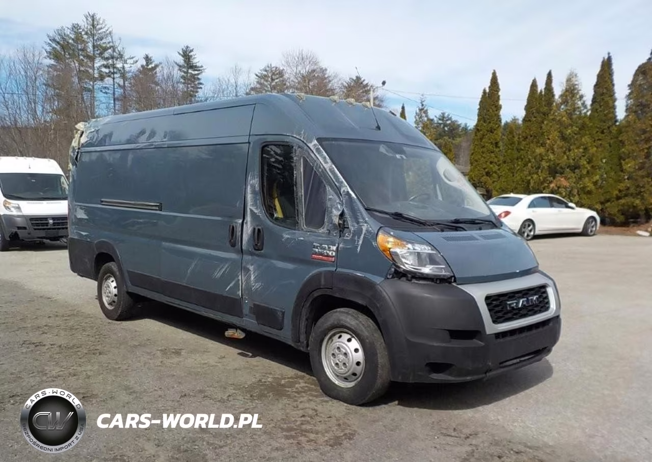 2020 Ram Promaster 3500 Cargo Van High Roof 159 Wb Ext – zdjęcie 1 z 16