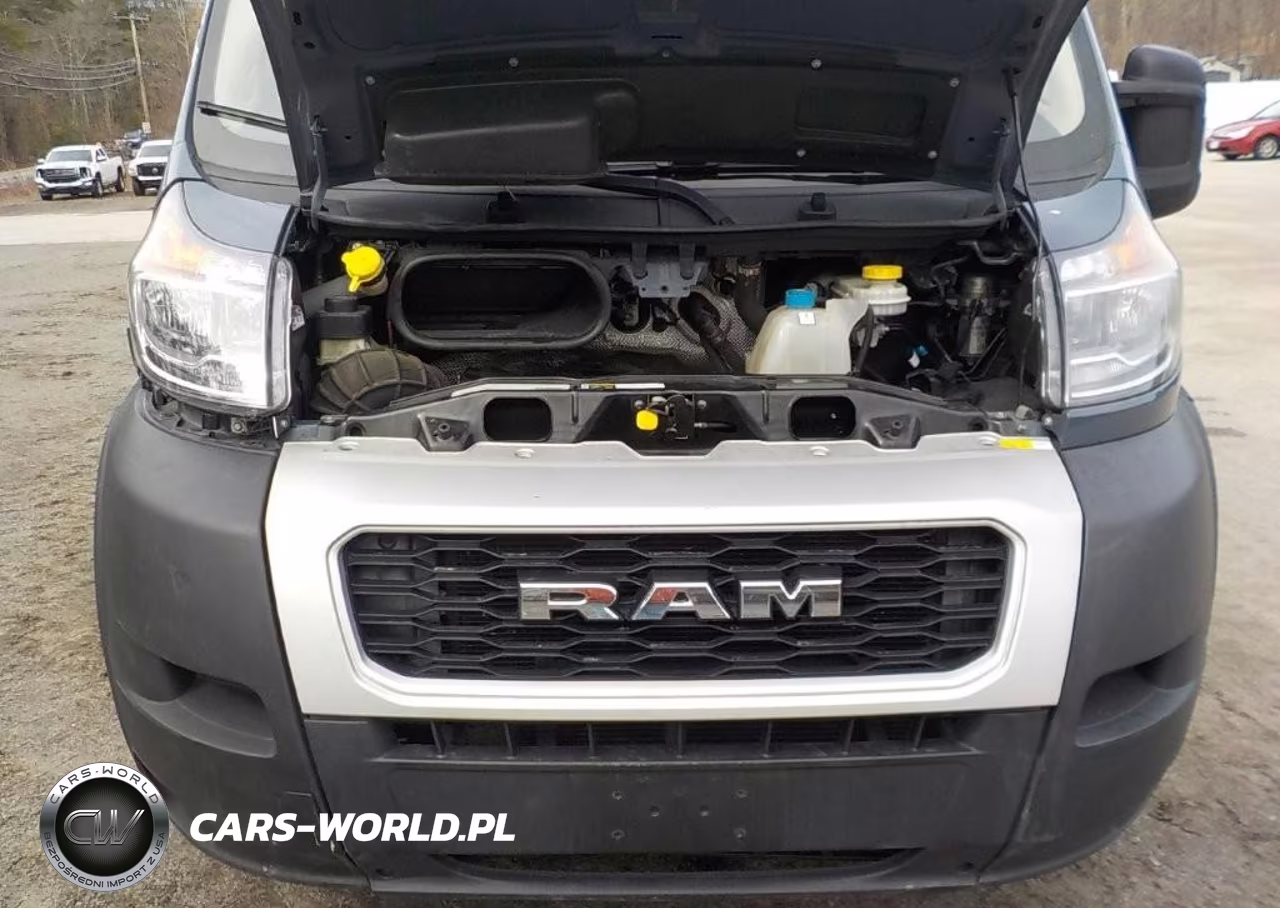 2020 Ram Promaster 3500 Cargo Van High Roof 159 Wb Ext VIN:3C6URVJGXLE139796 - 10