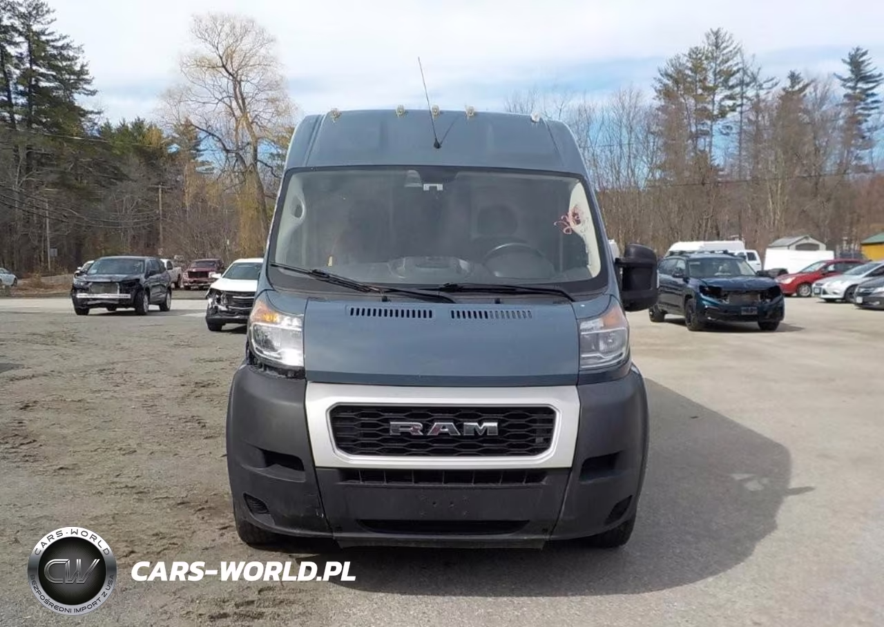 2020 Ram Promaster 3500 Cargo Van High Roof 159 Wb Ext VIN:3C6URVJGXLE139796 - 12
