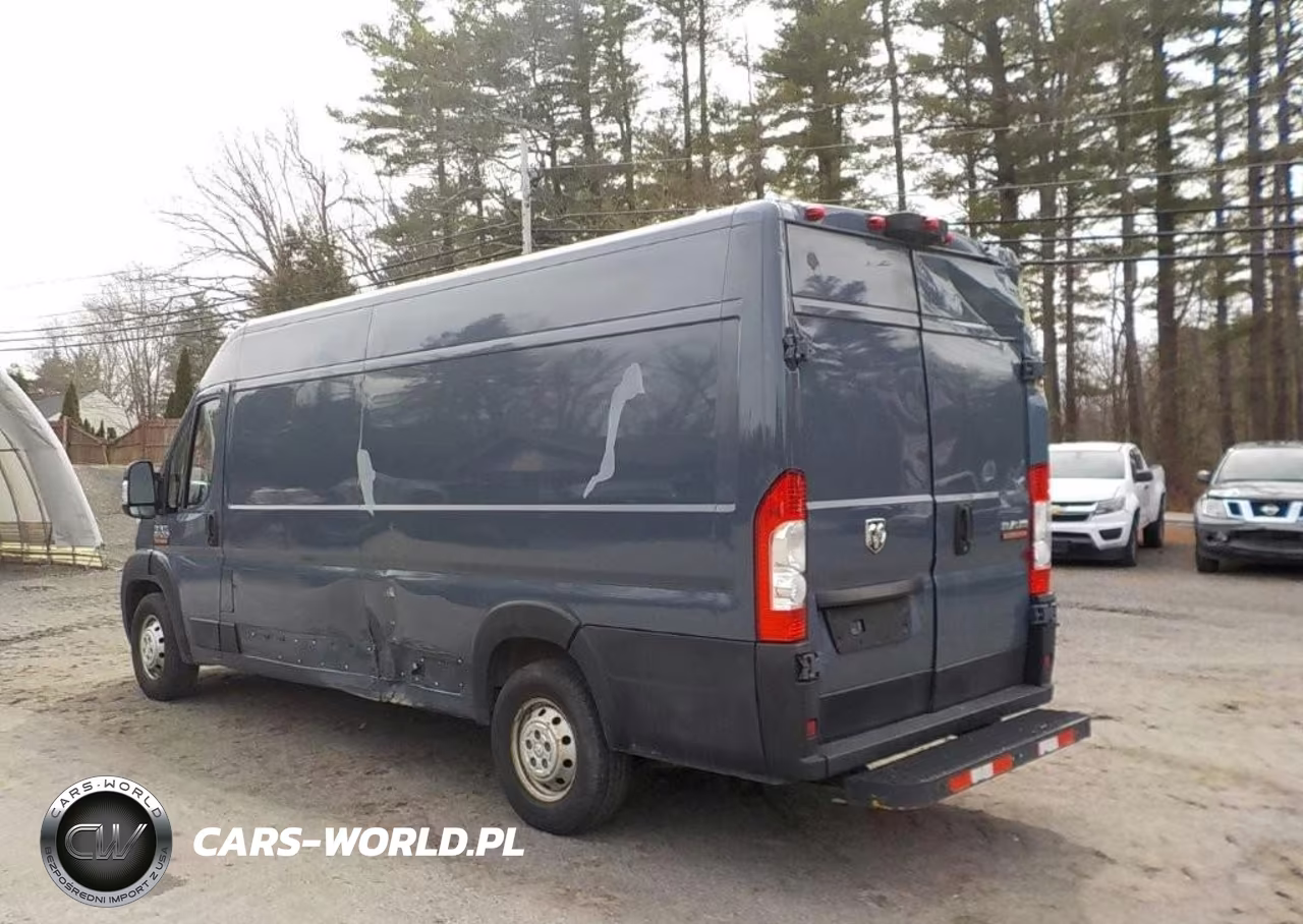 2020 Ram Promaster 3500 Cargo Van High Roof 159 Wb Ext VIN:3C6URVJGXLE139796 - 3