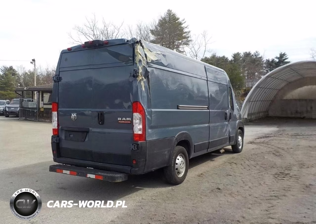 2020 Ram Promaster 3500 Cargo Van High Roof 159 Wb Ext VIN:3C6URVJGXLE139796 - 4
