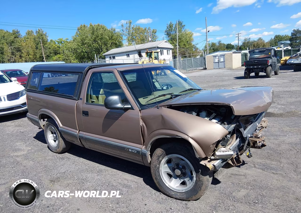 1997 Chevrolet S-10 Ls Fleetside VIN:1GCCS14X8VK204206 - 1