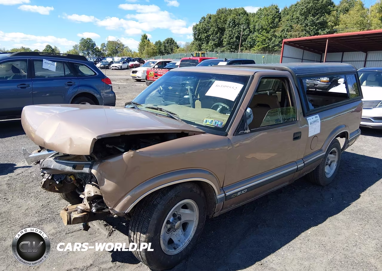 1997 Chevrolet S-10 Ls Fleetside VIN:1GCCS14X8VK204206 - 2