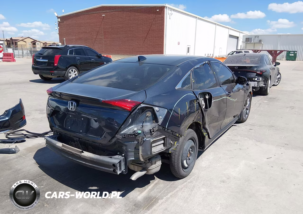 2019 Honda Civic Ex VIN:19XFC1F31KE014332 - 4