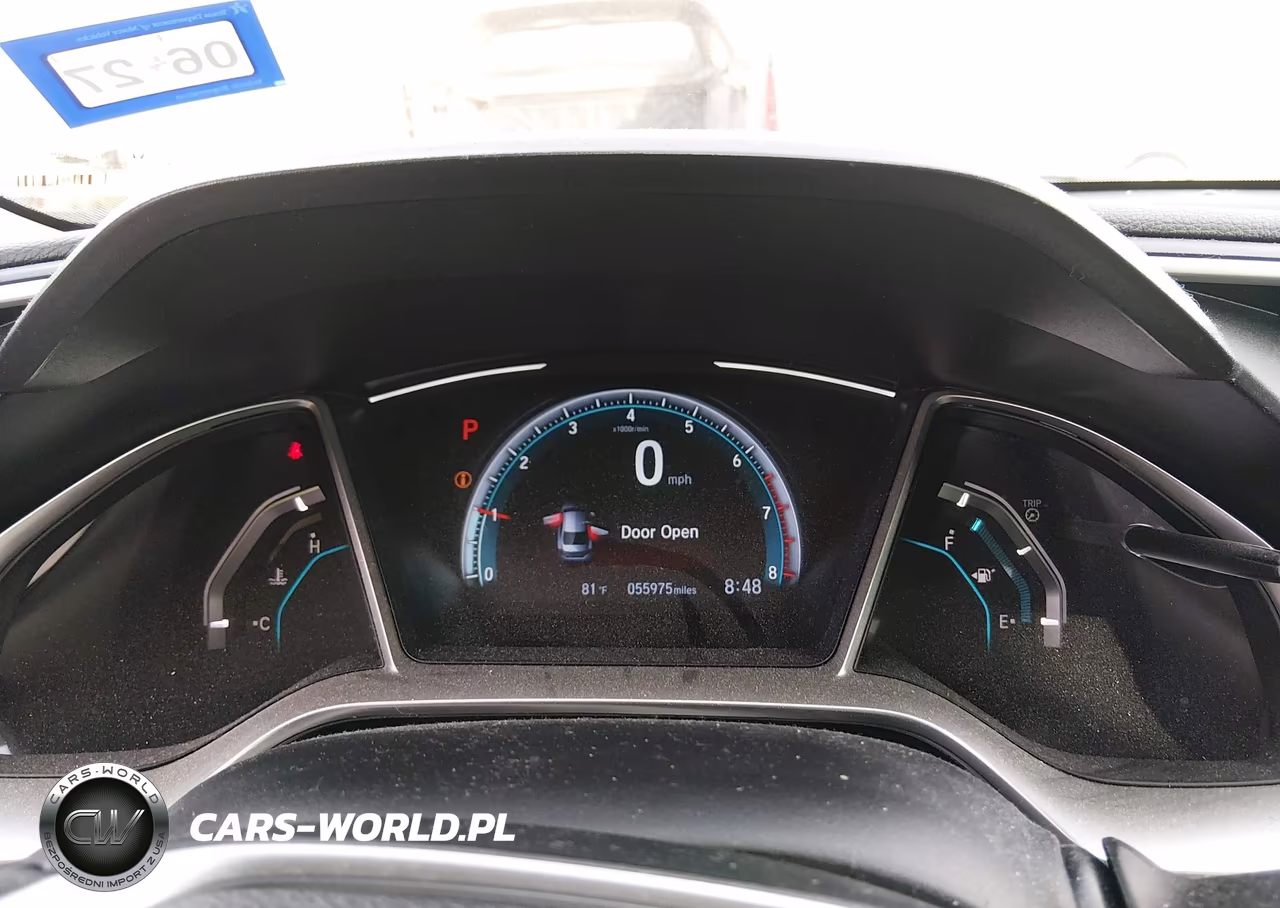 2019 Honda Civic Ex VIN:19XFC1F31KE014332 - 7