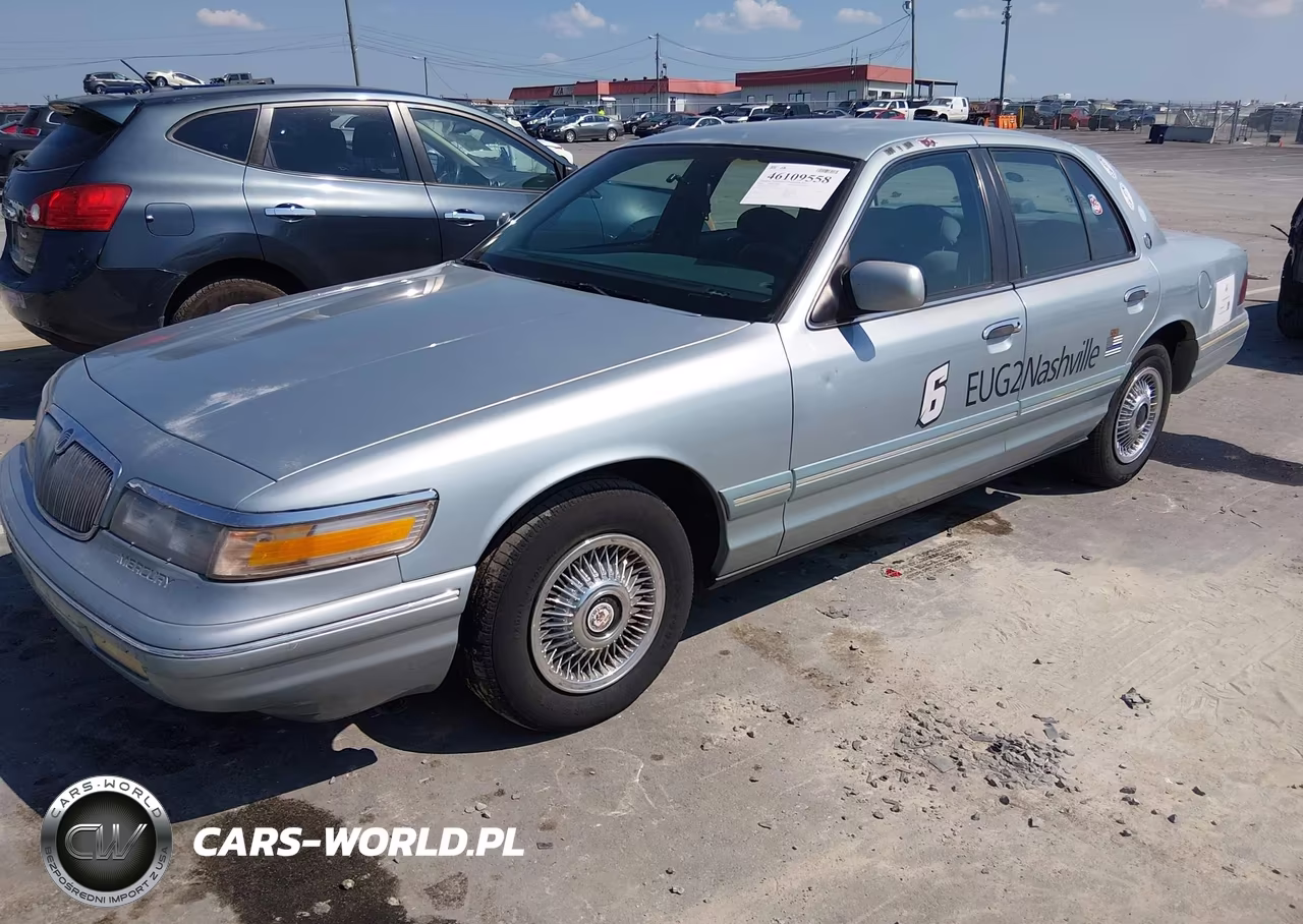 1996 Mercury Grand Marquis Gs VIN:2MELM74W1TX643776 - 2