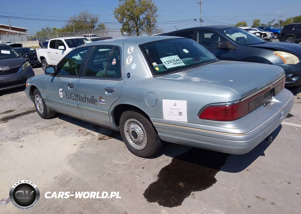 1996 Mercury Grand Marquis Gs VIN:2MELM74W1TX643776 - 3