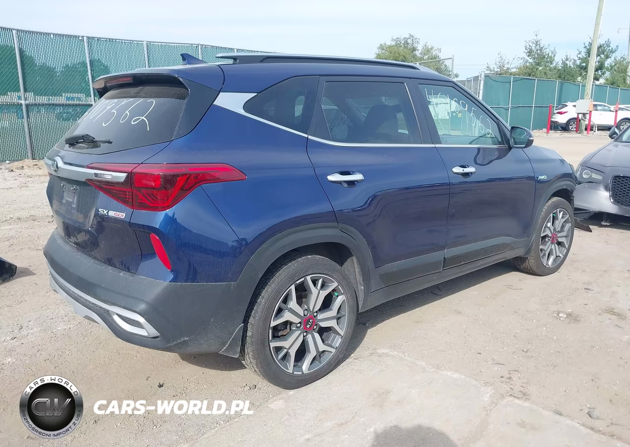 2021 Kia Seltos Sx Turbo VIN:KNDETCA21M7052491 - 4