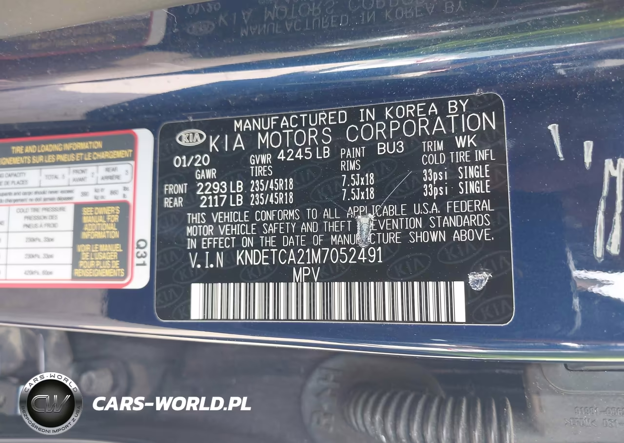 2021 Kia Seltos Sx Turbo VIN:KNDETCA21M7052491 - 9