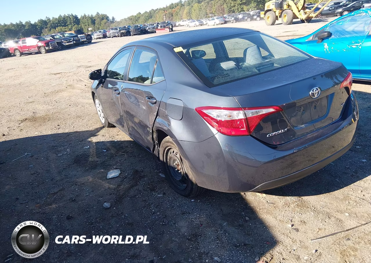 2017 Toyota Corolla Le VIN:2T1BURHE7HC947815 - 3