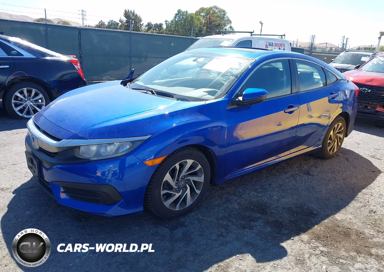 2017 Honda Civic Ex VIN:19XFC2F73HE216753 - 2
