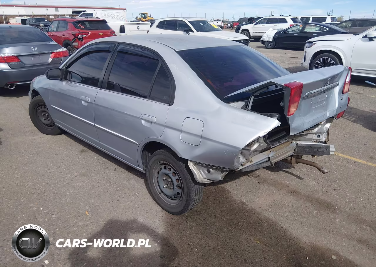 2002 Honda Civic Lx VIN:2HGES16512H582540 - 3