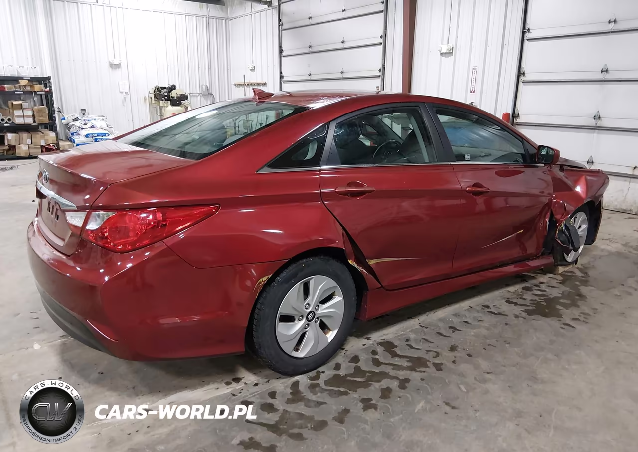 2014 Hyundai Sonata Gls VIN:5NPEB4AC4EH812640 - 4