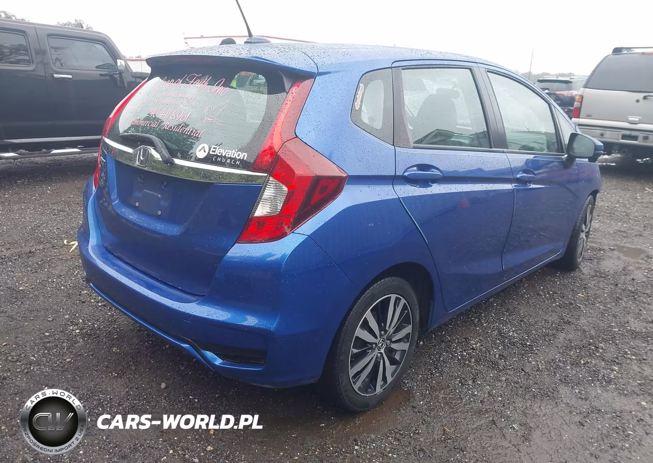 2019 Honda Fit Ex VIN:3HGGK5H81KM719985 - 4