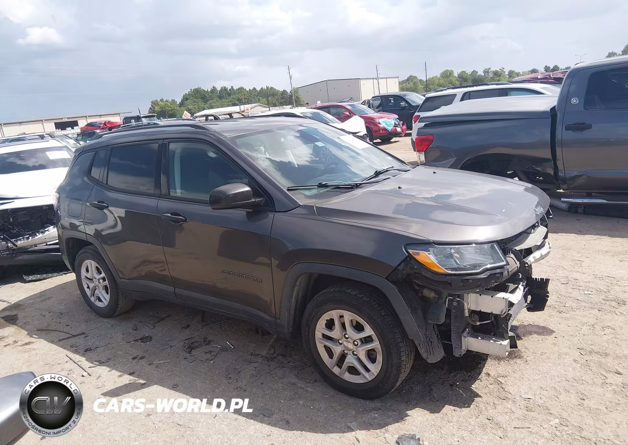 2018 Jeep Compass Sport Fwd VIN:3C4NJCAB3JT123333 - 14