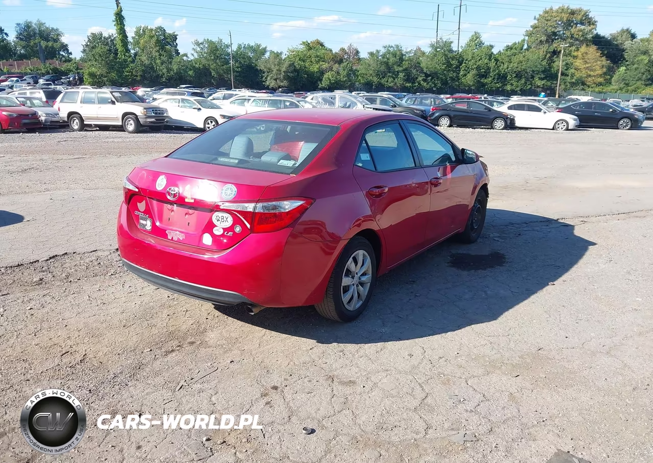 2016 Toyota Corolla Le VIN:2T1BURHE2GC649199 - 4