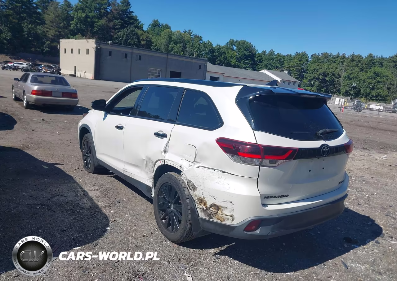 2019 Toyota Highlander Se VIN:5TDJZRFH8KS981996 - 3