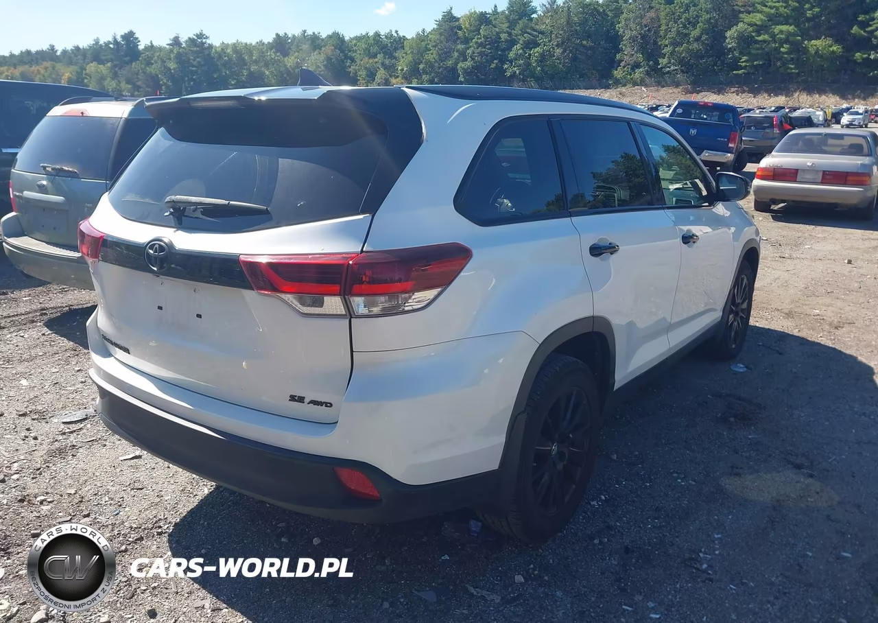 2019 Toyota Highlander Se VIN:5TDJZRFH8KS981996 - 4