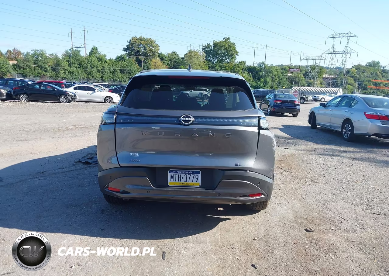 2025 Nissan Murano Sl VIN:5N1AZ3CS1SC103675 - 20