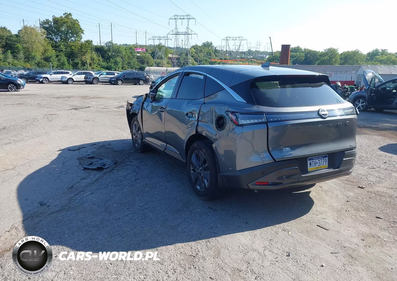 2025 Nissan Murano Sl VIN:5N1AZ3CS1SC103675 - 3