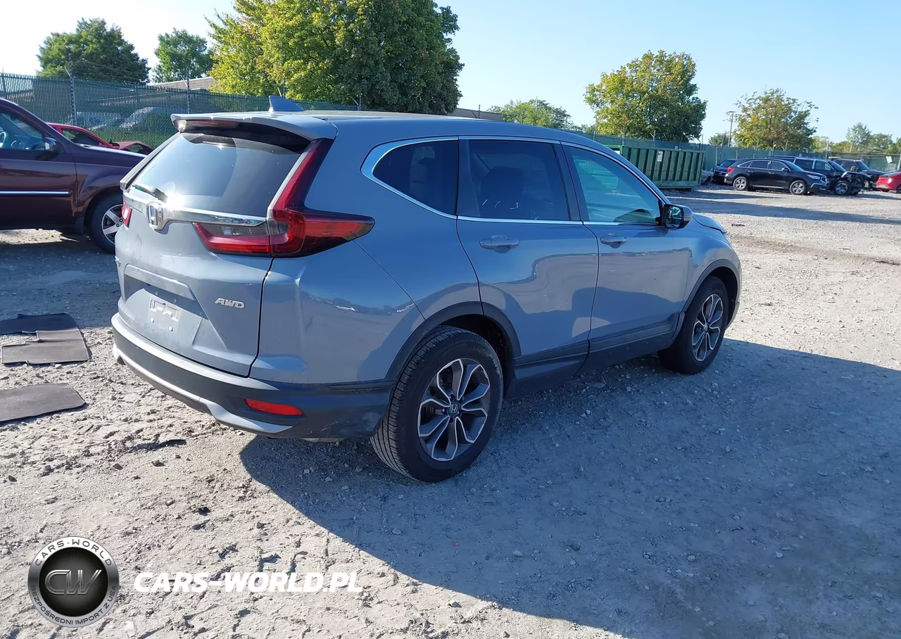2020 Honda Cr-V Awd Ex VIN:2HKRW2H51LH656829 - 4