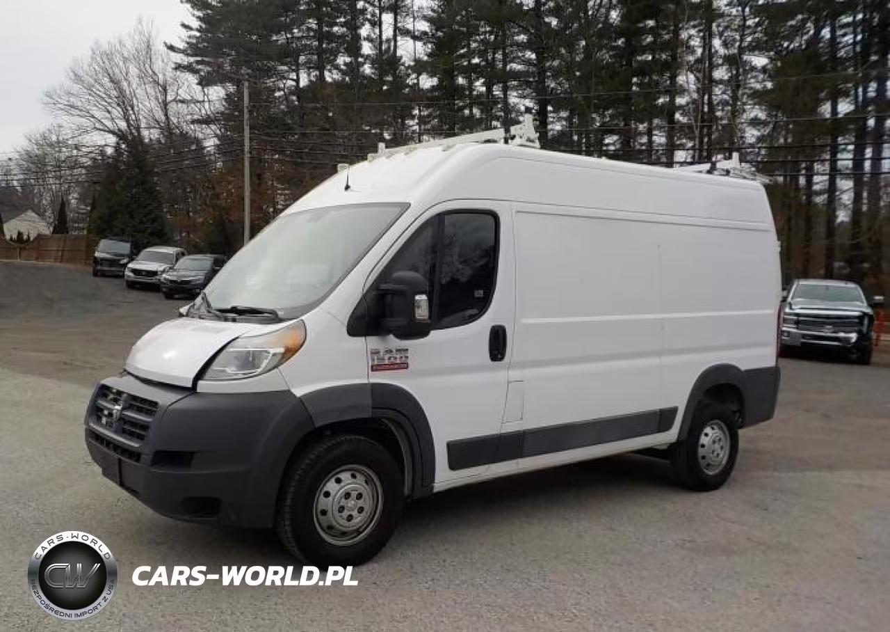 2018 Ram Promaster 1500 High Roof 136 Wb VIN:3C6TRVBG7JE115818 - 2