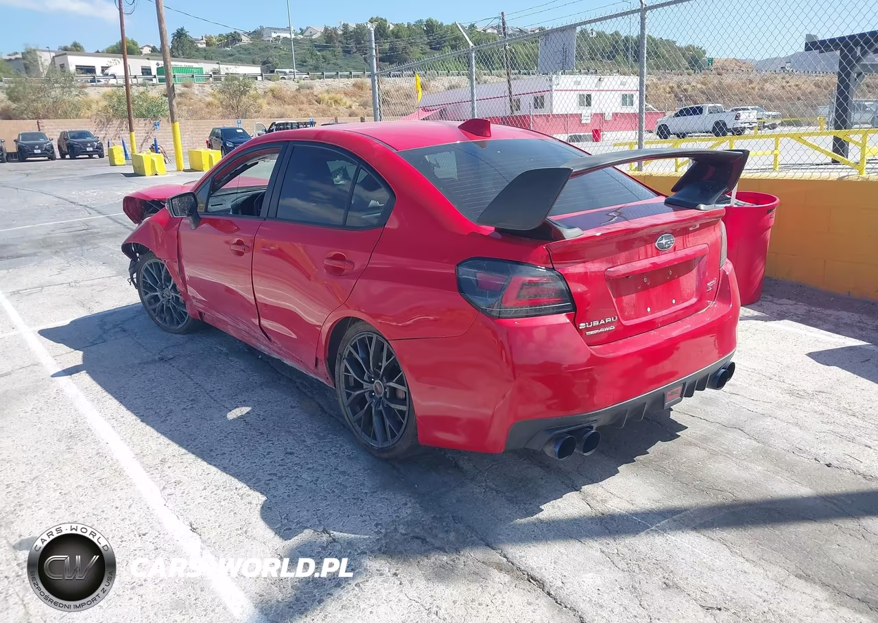 2019 Subaru Wrx Sti Limited VIN:JF1VA2V62K9805885 - 3