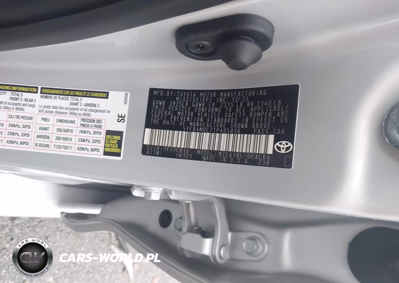 2026 Toyota Corolla Le VIN:5YFB4MDE7TP405826 - 16