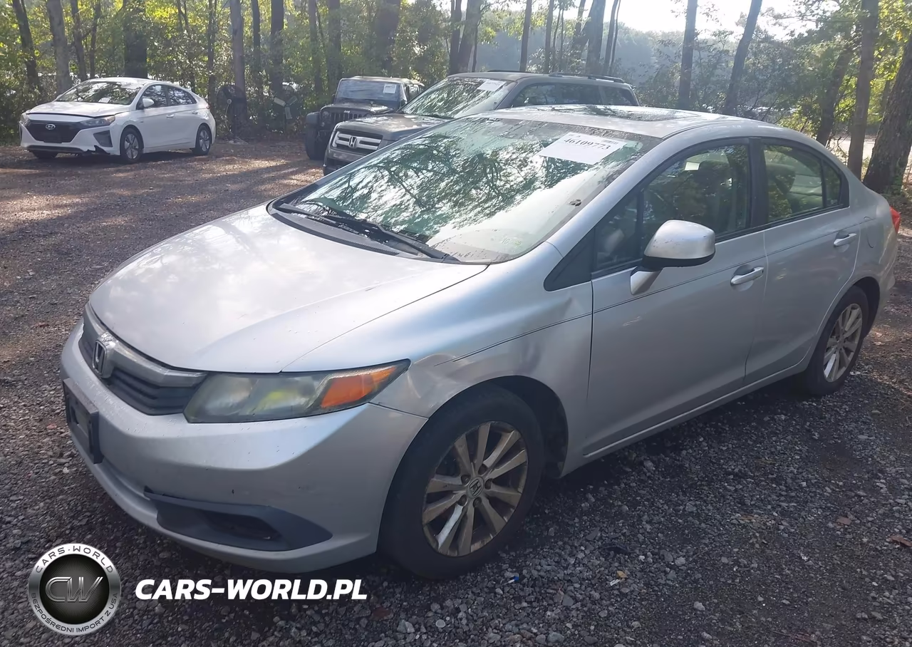 2012 Honda Civic Ex VIN:19XFB2F84CE330359 - 2