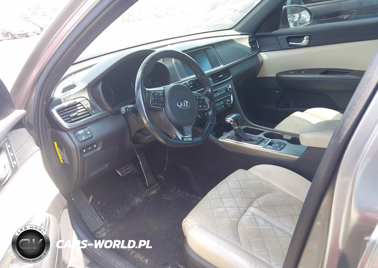 2016 Kia Optima Sxl Turbo VIN:5XXGV4L25GG120115 - 5