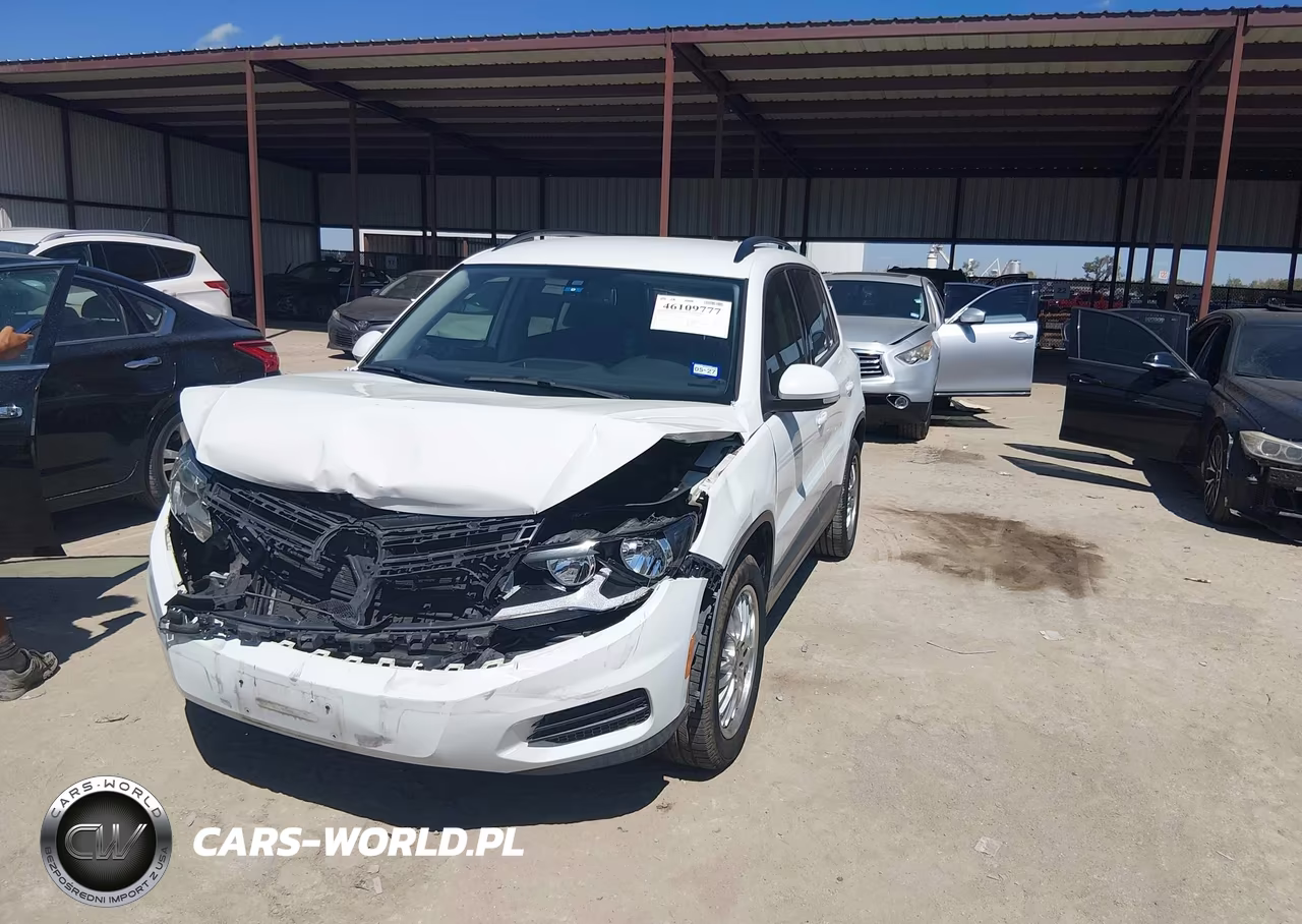 2016 Volkswagen Tiguan S VIN:WVGAV7AX7GW583874 - 2