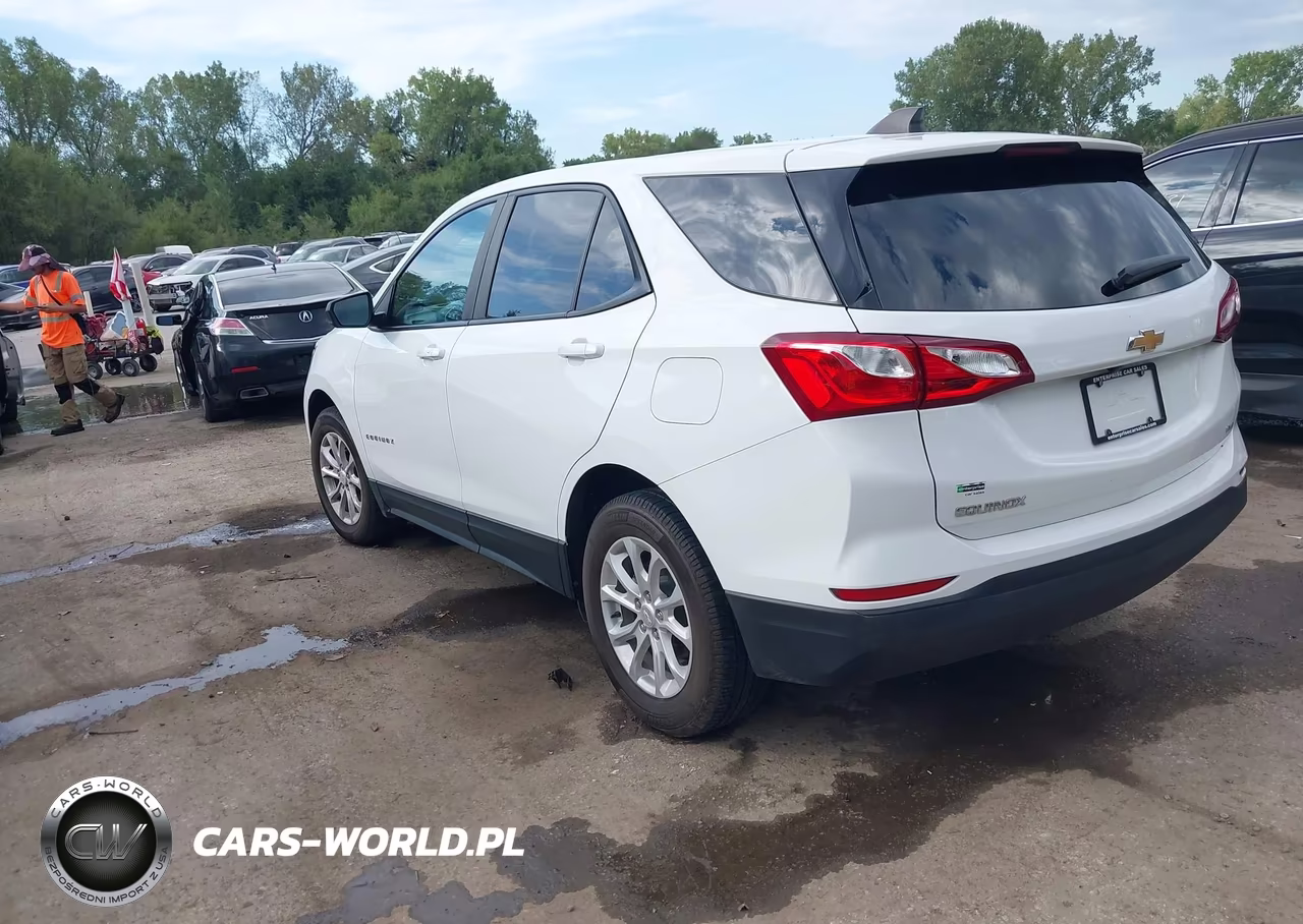 2021 Chevrolet Equinox Awd Ls VIN:3GNAXSEV7MS173245 - 3