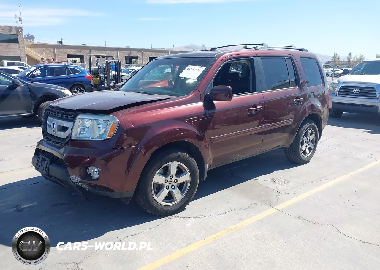 2009 Honda Pilot Ex-L VIN:5FNYF48509B005450 - 2
