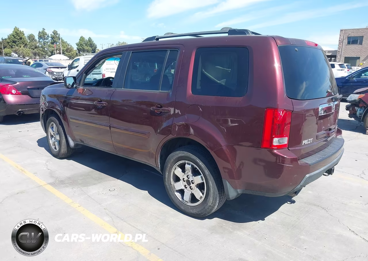 2009 Honda Pilot Ex-L VIN:5FNYF48509B005450 - 3