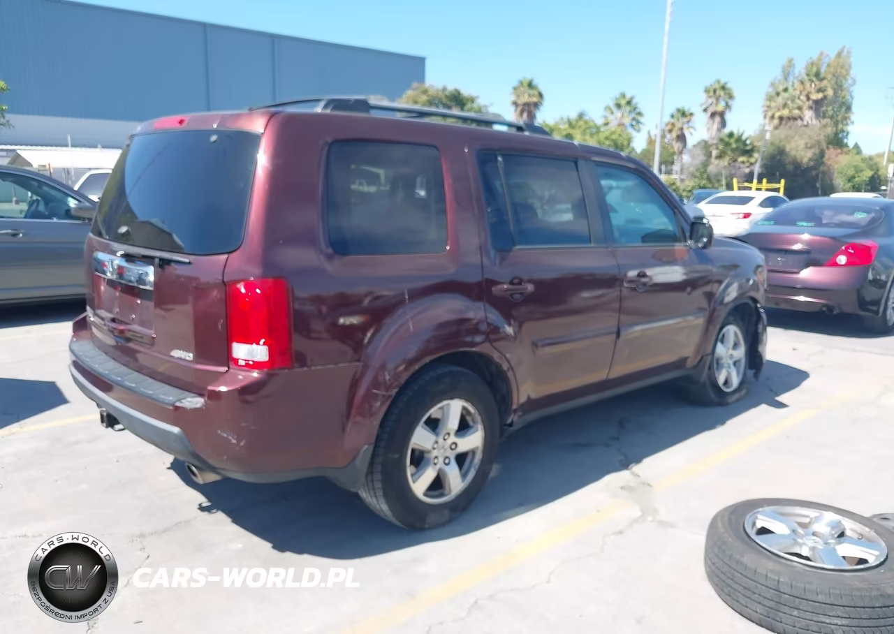 2009 Honda Pilot Ex-L VIN:5FNYF48509B005450 - 4