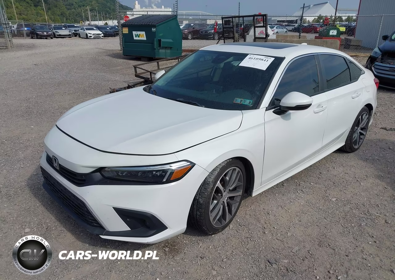 2022 Honda Civic Touring VIN:2HGFE1F99NH326097 - 2