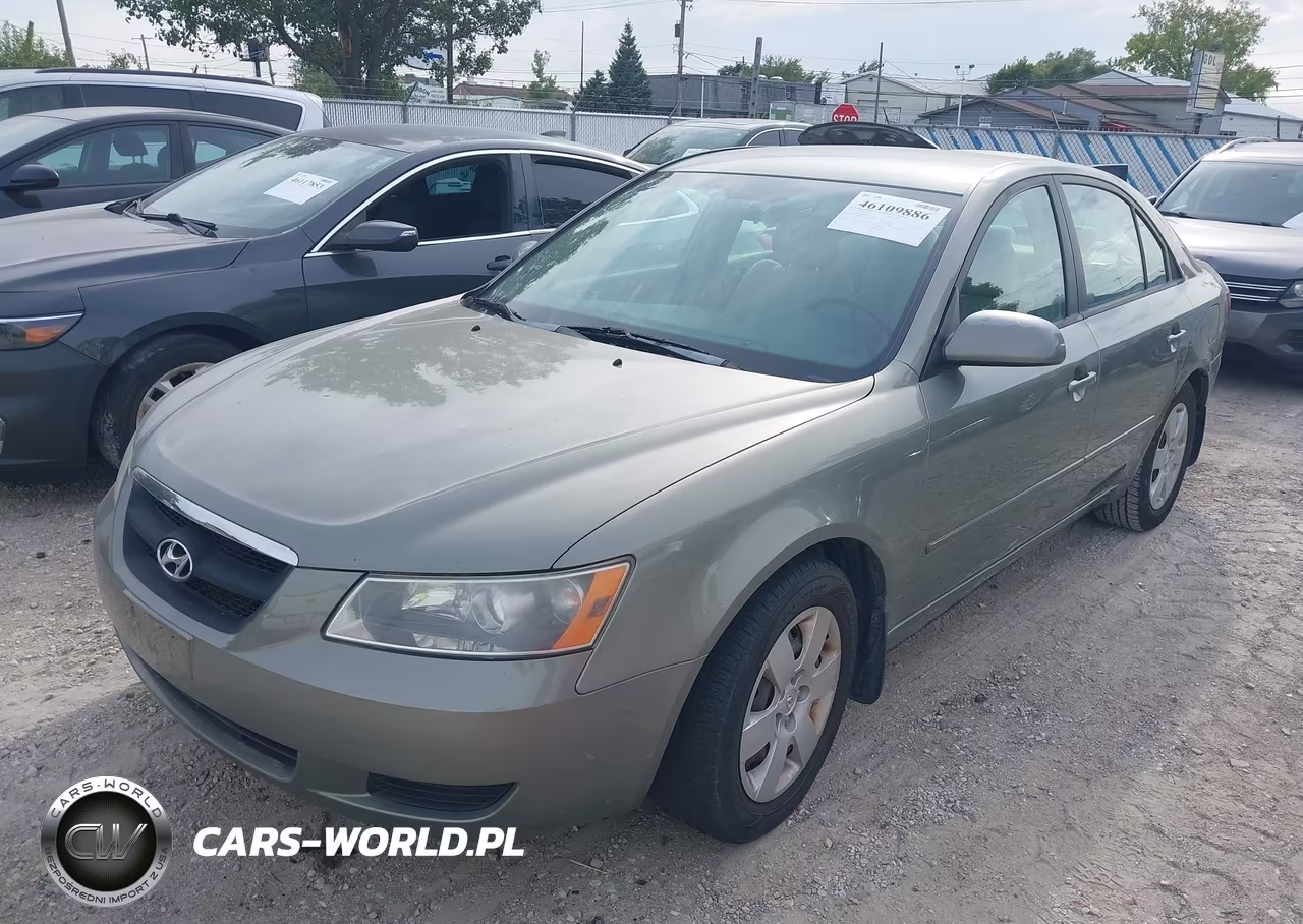2008 Hyundai Sonata Gls V6 VIN:5NPET46F88H365833 - 2
