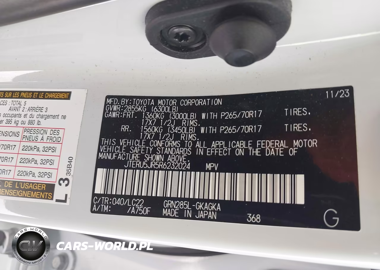 2024 Toyota 4Runner Trd Off Road Premium VIN:JTERU5JR5R6232024 - 9