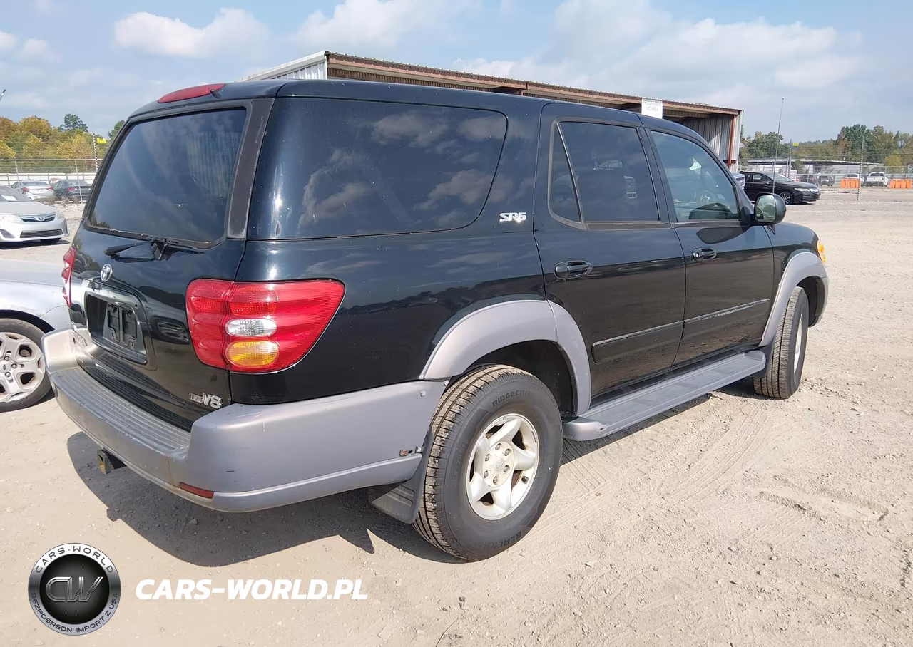 2001 Toyota Sequoia Sr5 V8 VIN:5TDZT34A91S048842 - 4