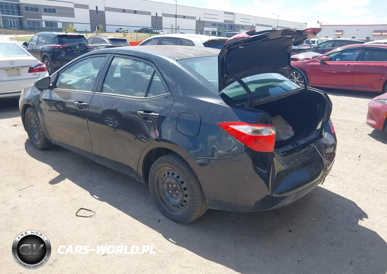 2014 Toyota Corolla Le VIN:5YFBURHE3EP106408 - 3