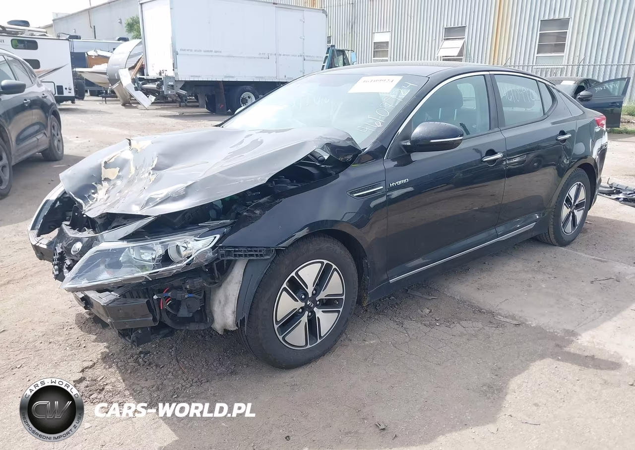 2013 Kia Optima Hybrid Lx VIN:KNAGM4AD9D5043513 - 2