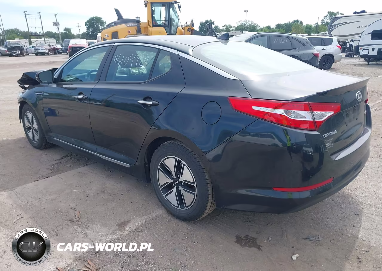 2013 Kia Optima Hybrid Lx VIN:KNAGM4AD9D5043513 - 3