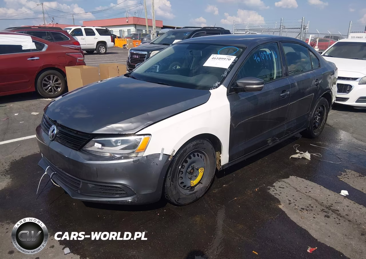 2012 Volkswagen Jetta 2.5L Se VIN:3VWDP7AJ9CM350934 - 2