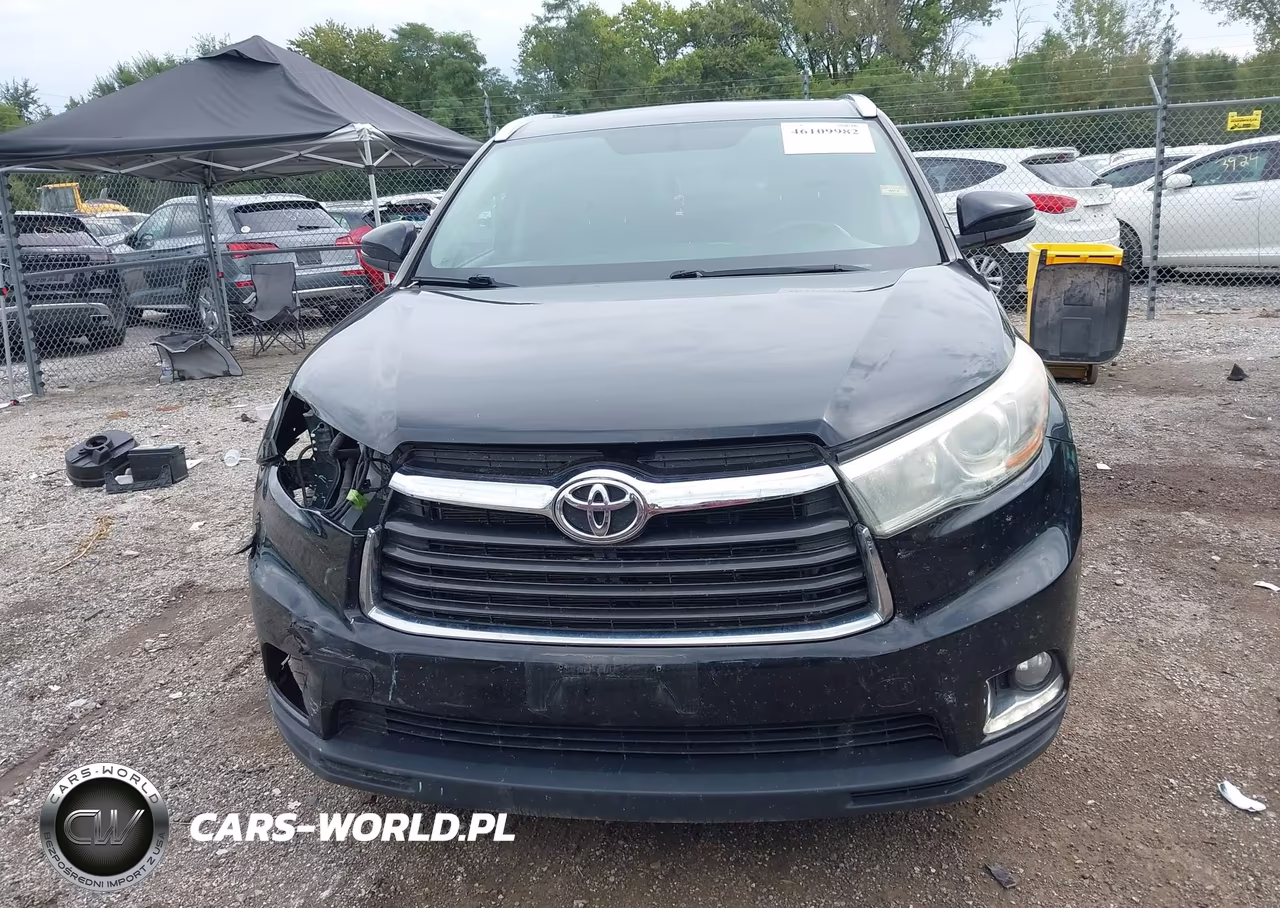 2015 Toyota Highlander Limited V6 VIN:5TDDKRFH3FS130552 - 13