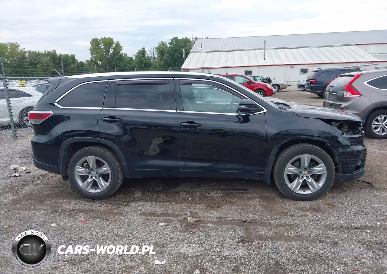 2015 Toyota Highlander Limited V6 VIN:5TDDKRFH3FS130552 - 14