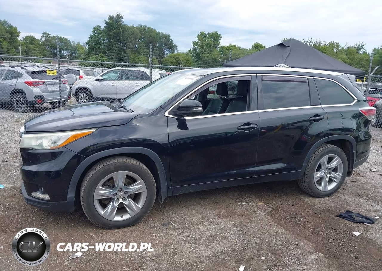 2015 Toyota Highlander Limited V6 VIN:5TDDKRFH3FS130552 - 15
