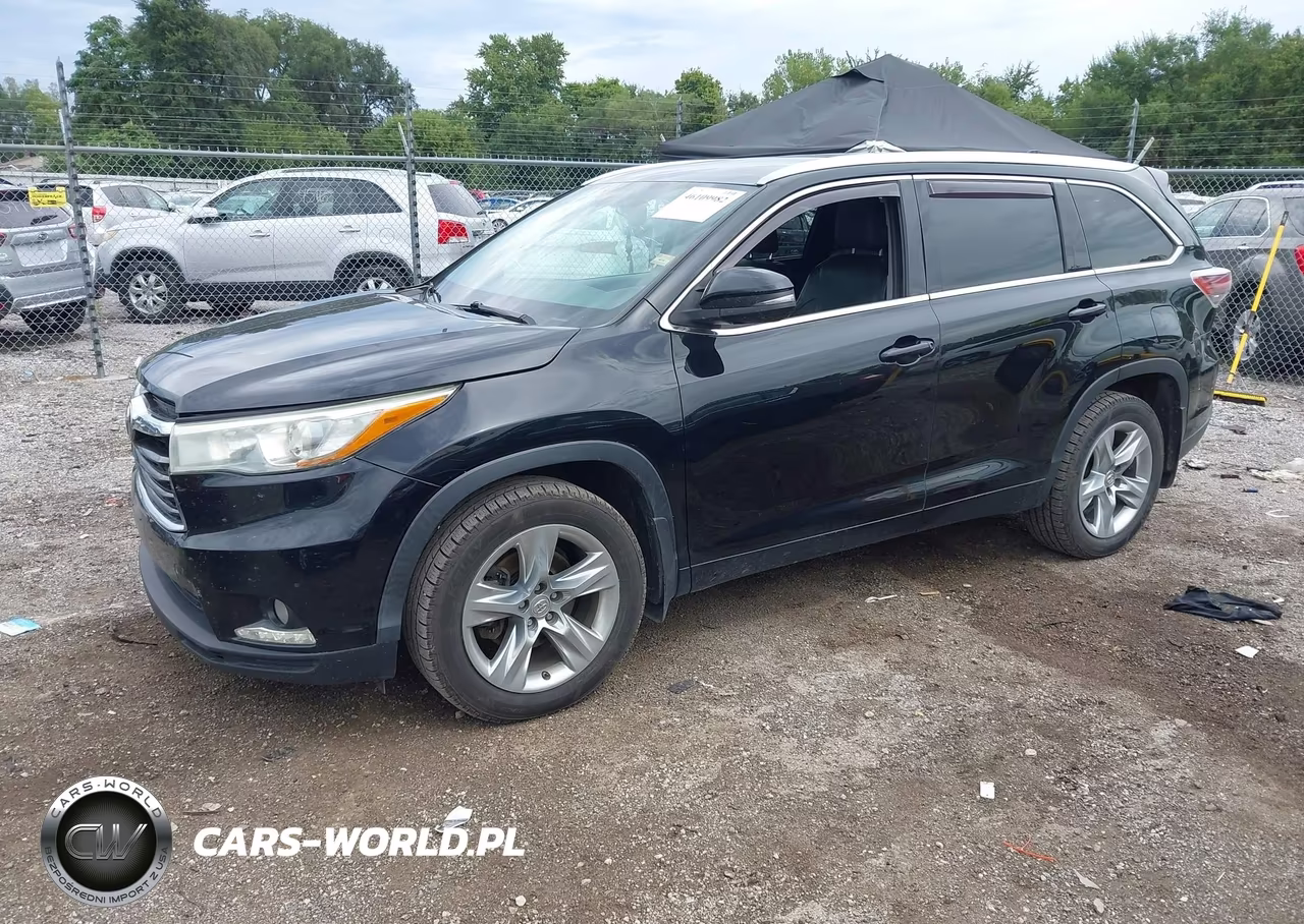 2015 Toyota Highlander Limited V6 VIN:5TDDKRFH3FS130552 - 2