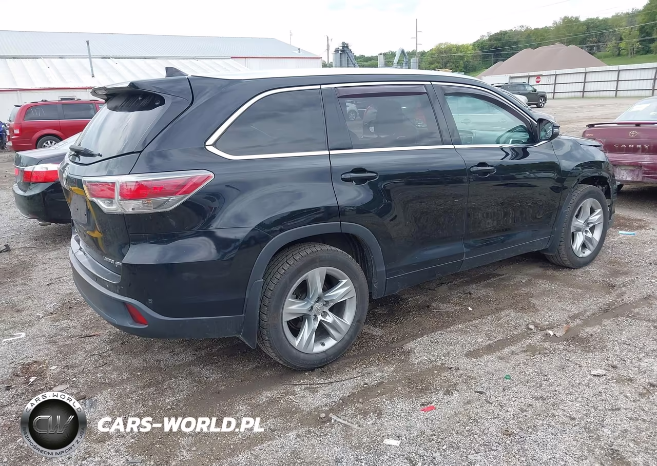 2015 Toyota Highlander Limited V6 VIN:5TDDKRFH3FS130552 - 4